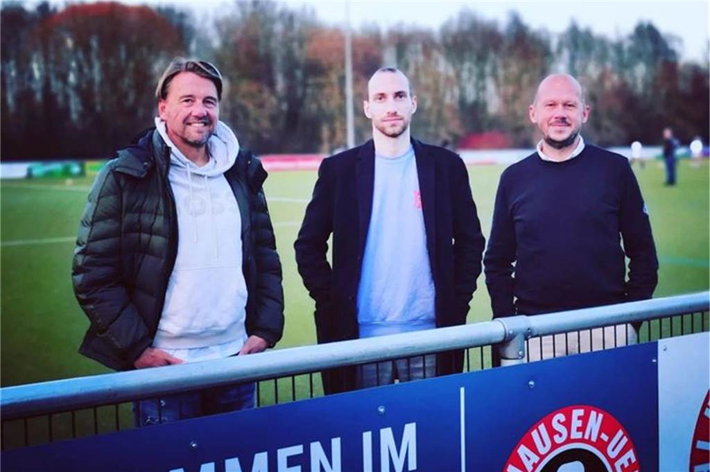 SSV Mühlhausen holt stürmenden Co-Trainer: Vertrag über zwei Jahre Haben ab Sommer am Mühlbach das sportliche Kommando: (v.l.) Dirk Eitzert, Florian Knafla und Marc Woller.