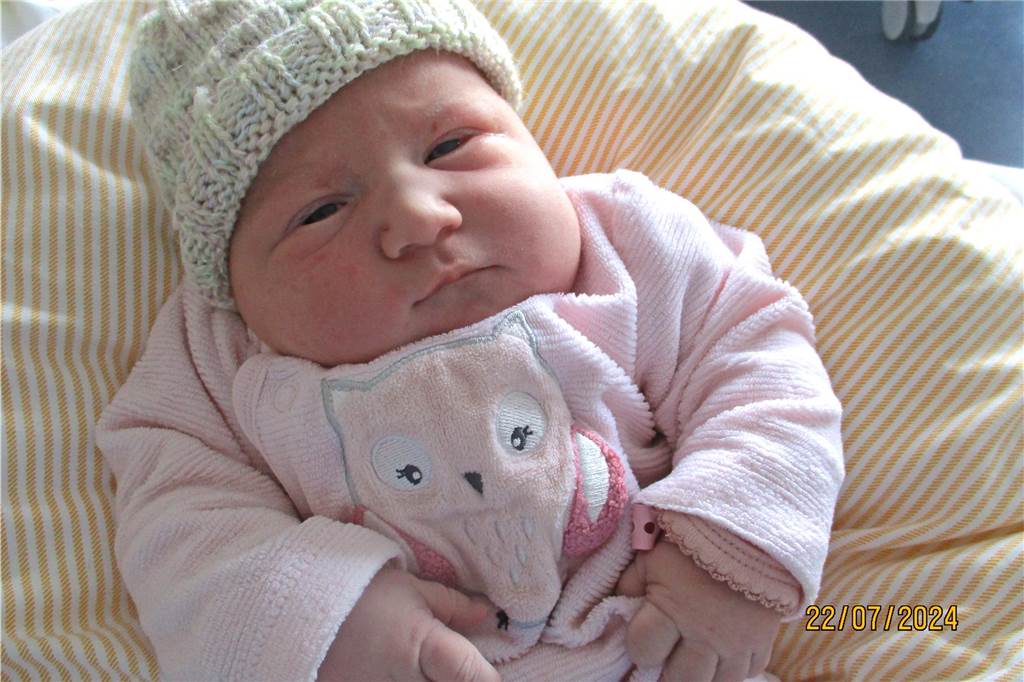 Hailey Kaminski, geboren am 22. Juli.