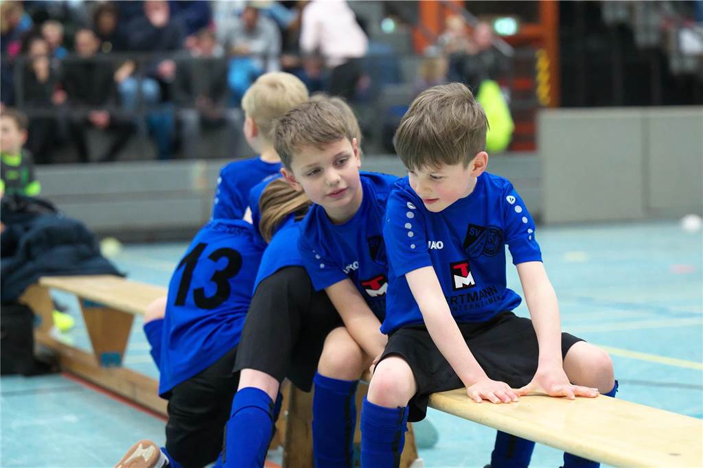 Halterns Minikicker trafen am Samstag (13. Januar) mit zahlreichen Teams in der Halle aufeinander.