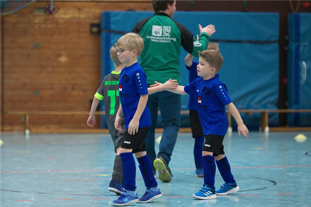 Halterns Minikicker trafen am Samstag (13. Januar) mit zahlreichen Teams in der Halle aufeinander.