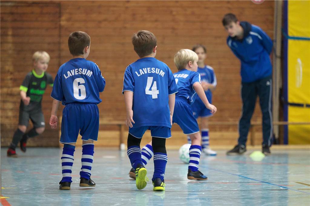 Halterns Minikicker trafen am Samstag (13. Januar) mit zahlreichen Teams in der Halle aufeinander.