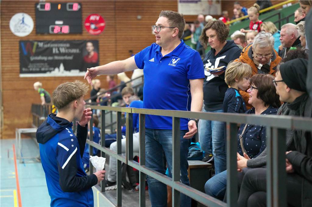 Halterns Minikicker trafen am Samstag (13. Januar) mit zahlreichen Teams in der Halle aufeinander.