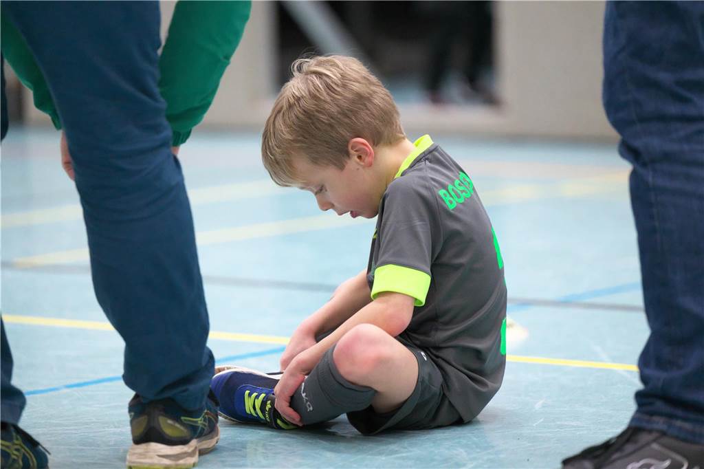 Halterns Minikicker trafen am Samstag (13. Januar) mit zahlreichen Teams in der Halle aufeinander.