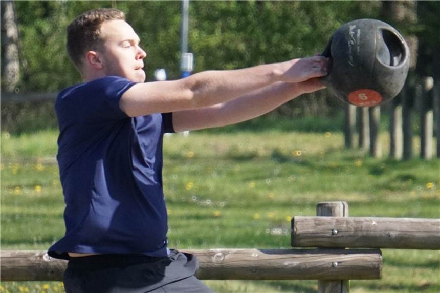 Rik Amann: „Wir wollen nicht um jeden Preis wieder trainieren“ Hammerwerfer Rik Amann wartet darauf, dass die Sportanlagen freigegeben werden.