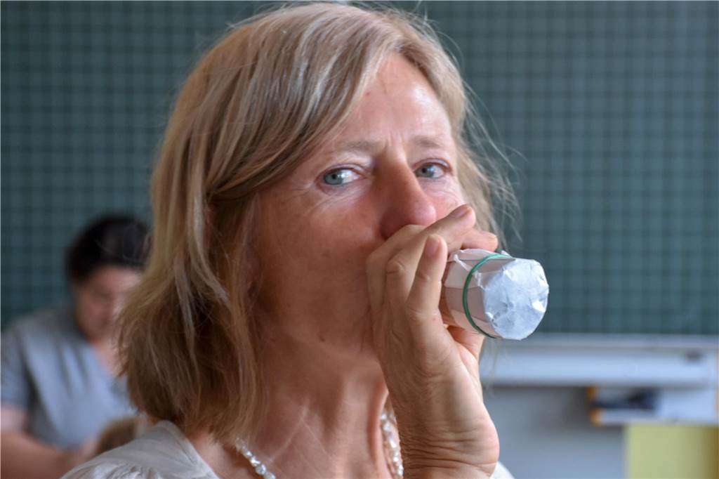 Hannah Gerlach mit Kazoo