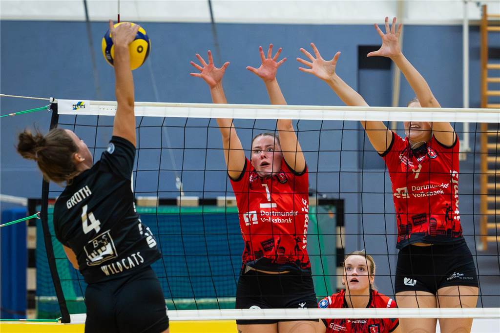 Hannah Köster (2.v.l.) hat den Weg aus der Oberliga bis in die 2.Bundesliga mitgemacht.