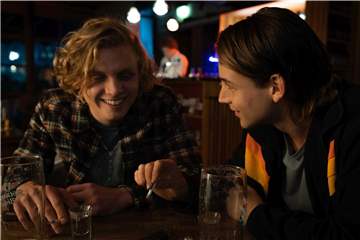 Hannes (Johannes Nußbaum l.) und Moritz (Leonard Scheicher) in einer Szene der Eröffnungsfilms. Beide jungen Schauspieler waren die Wunschbesetzung des Regisseurs.