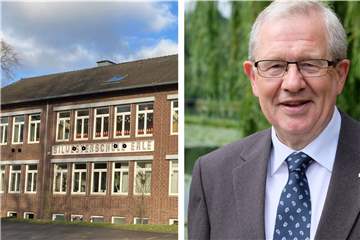 Hans-Dieter Strohmann stimmte als einziges Ratsmitglied gegen den Einbau von Raumlufttechnischen Anlagen in den Raesfelder Schulen. Unter anderem weil er eine Verunstaltung der Fassaden befürchtet, wie sie die Gemeinde in einer Fotomontage vorgestellt hatte.