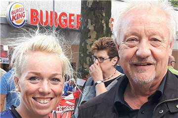 Hans Kuhn, Vorsitzender des RSV Unna, war bei den Olympischen Spielen in München dabei. Charlotte Becker hofft noch auf eine Nachnominierung. 