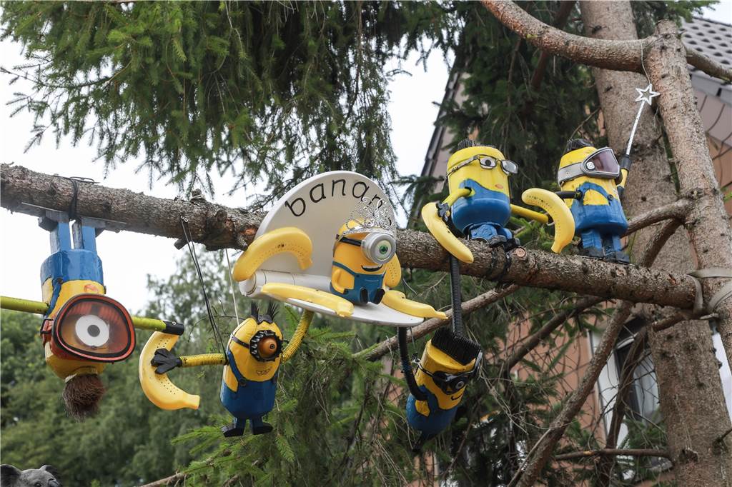 Hark hat auch die Minions nachgebaut.