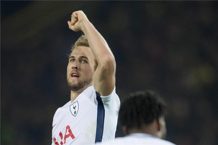 Tottenham Hotspur weiter auf Königsklassen-Kurs Harry Kane hat das Tor zum 2:0-Endstand für Tottenham Hotspur gegen den FC Watford erzielt. Foto: Bernd Thissen