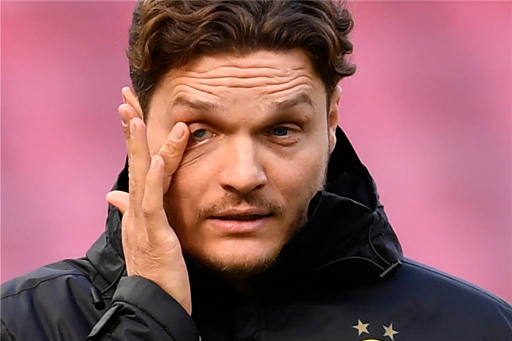 100 Tage BVB-Chefcoach Edin Terzic: Hat sich der Mut ausgezahlt? Harte Aufgabe: Edin Terzic ist seit 100 Tagen als BVB-Cheftrainer im Amt.