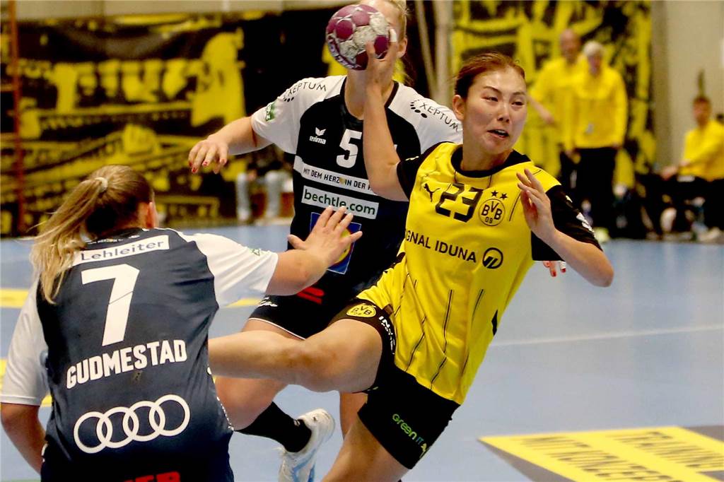Haruno Sasaki erzielte mehrere wichtige Treffer für den BVB.