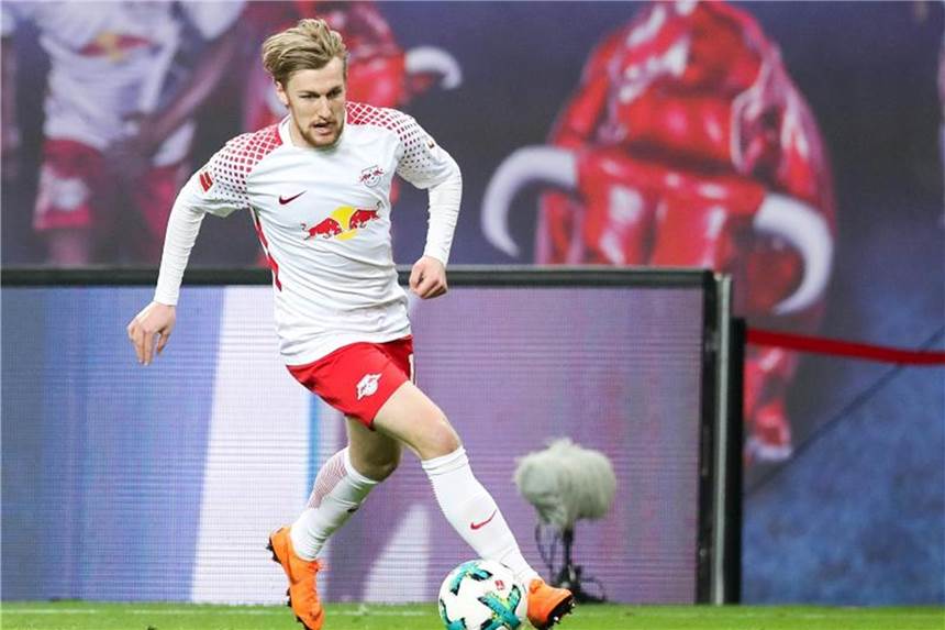 Hat bei europäischen Topclubs Begehrlichkeiten geweckt: RB-Spielmacher Emil Forsberg Foto: Jan Woitas