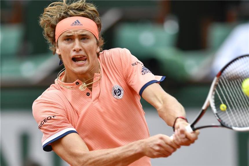 Duell alter Bekannter: Zverev trifft auf Chatschanow Hat das Viertelfinale der French Open im Visier: Alexander Zverev. Foto: Chen Yichen