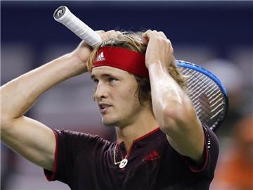 Hat den Sprung ins Viertelfinale beim Tennis-Master-Turnier in Shanghai verpasst: Alexander Zverev. Foto: Andy Wong
