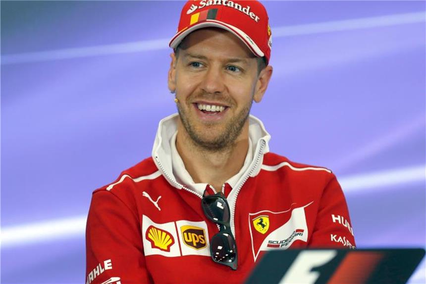 Vettel: „Werden am Ende ein viel stärkeres Team sein“ Hat den WM-Titel 2017 noch nicht vollends abgeschrieben: Ferrari-Pilot Sebastian Vettel. Foto: Moises Castillo
