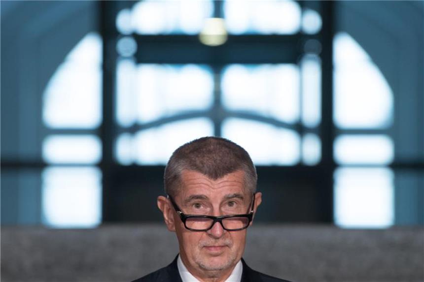 Tschechische Regierung übersteht Vertrauensvotum Hat die Mehrheit des tschechischen Parlaments hinter sich gebracht: Ministerpräsident Andrej Babis. Foto: Sebastian Kahnert
