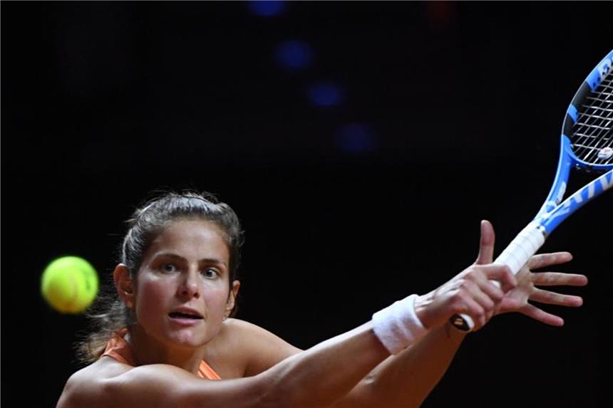 Görges in Madrid im Achtelfinale Hat es nach schwachen Beginn in Madrid dann doch ins Achtelfinale geschafft: Julia Görges. Foto: Marijan Murat