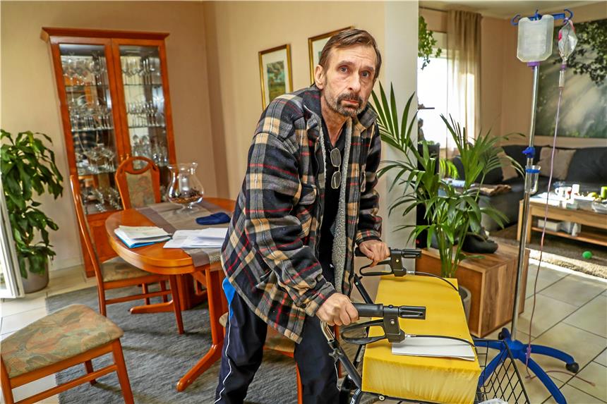 Schwerstkranker sollte als Schlosser arbeiten Hat existenzielle Sorgen: Dieter R..