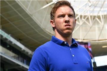 Hat mit 1899 Hoffenheim die Königsklasse im Blick: Coach Julian Nagelsmann. Foto: Uwe Anspach