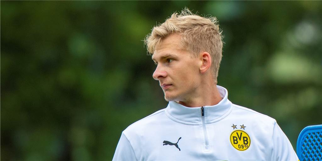 BVB-U23-Neuzugang Bjarne Pudel: Welcher Ex-Borusse sein größter Förderer war Bjarne Pudel im Training.