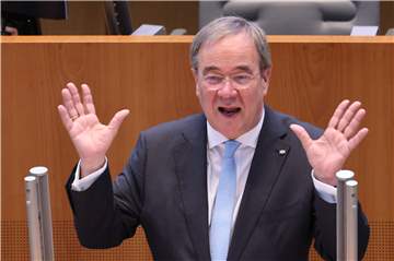 Hat seinen Rückzug als Unionskanzlerkandidat angedeutet: Armin Laschet.