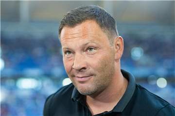 Hat seinen Söhnen das Fußballergen mitgegeben: Hertha-Coach Pal Dardai. Foto: Guido Kirchner