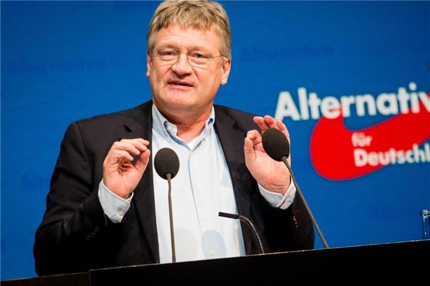 AfD-Chef: Wunsch nach Straßenprotest ist in der AfD stark Hatte bislang kein Faible für Demonstrationen als politische Aktionsform: AfD-Chef Meuthen. Foto: Christoph Schmidt