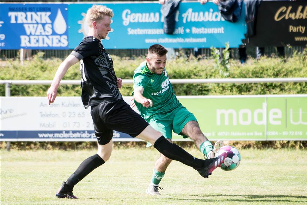 Hatte etwas Pech im Abschluss, bereitete aber immerhin das dritte Tor des SV Lippramsdorf vor: Aleksandar Milosevic.