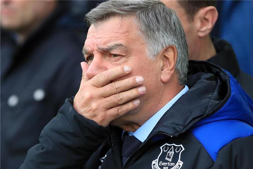 Everton trennt sich nach sechs Monaten von Coach Allardyce Hatte nur ein kurzes Gastspiel als Coach vom FC Everton: Sam Allardyce. Foto: Peter Byrne