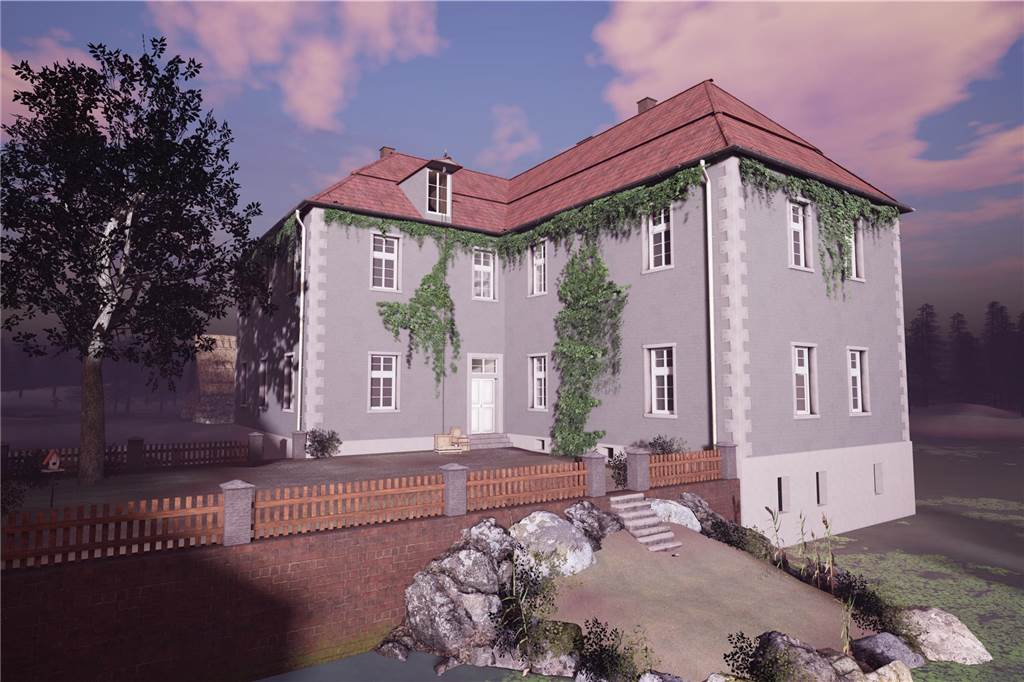 Mittelalterliche Burg in Mengede ersteht neu als digitaler Erlebnisort Haus Mengede war eine mächtige Wasserburganlage mit Tor und Graben. Sie lag gleich am Nordrand des Ortes Mengede mit seiner romanischen St. Remigius-Kirche, auf einem befestigten, künstlichen Hügel mit Emscherumflut.