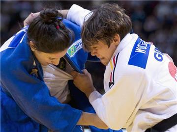 Heide Wollert (r) verlor ihren Auftaktkampf gegen Daria Pogorzelec. Foto: Ian Langsdon
