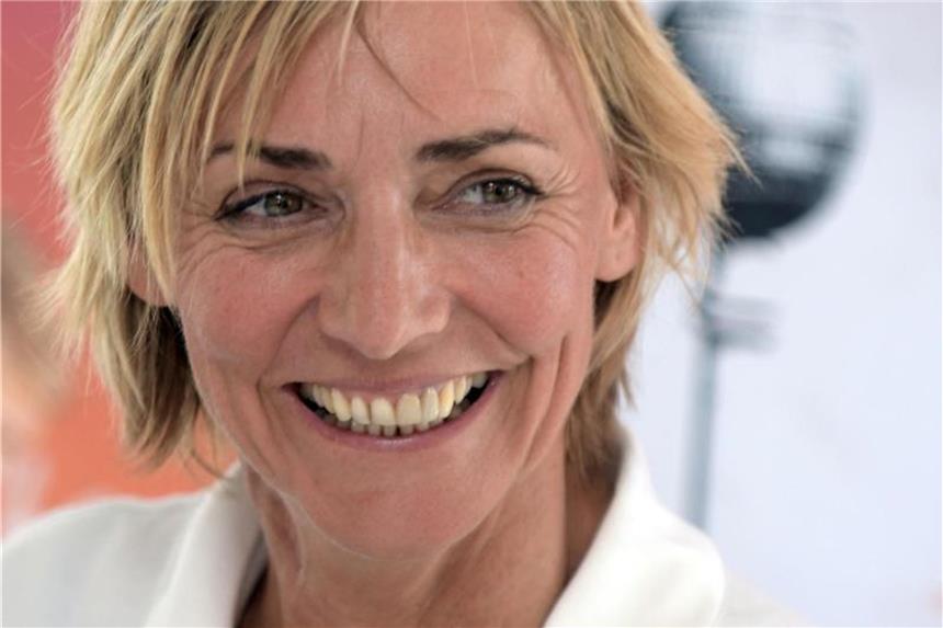 Heike Drechsler blickt dem Alter gelassen entgegen Heike Drechsler meint, der Sport habe sie stark gemacht. Foto: Stefan Puchner