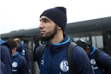 Heimreise: Für Nabil Bentaleb ist das Trainingslager beendet.