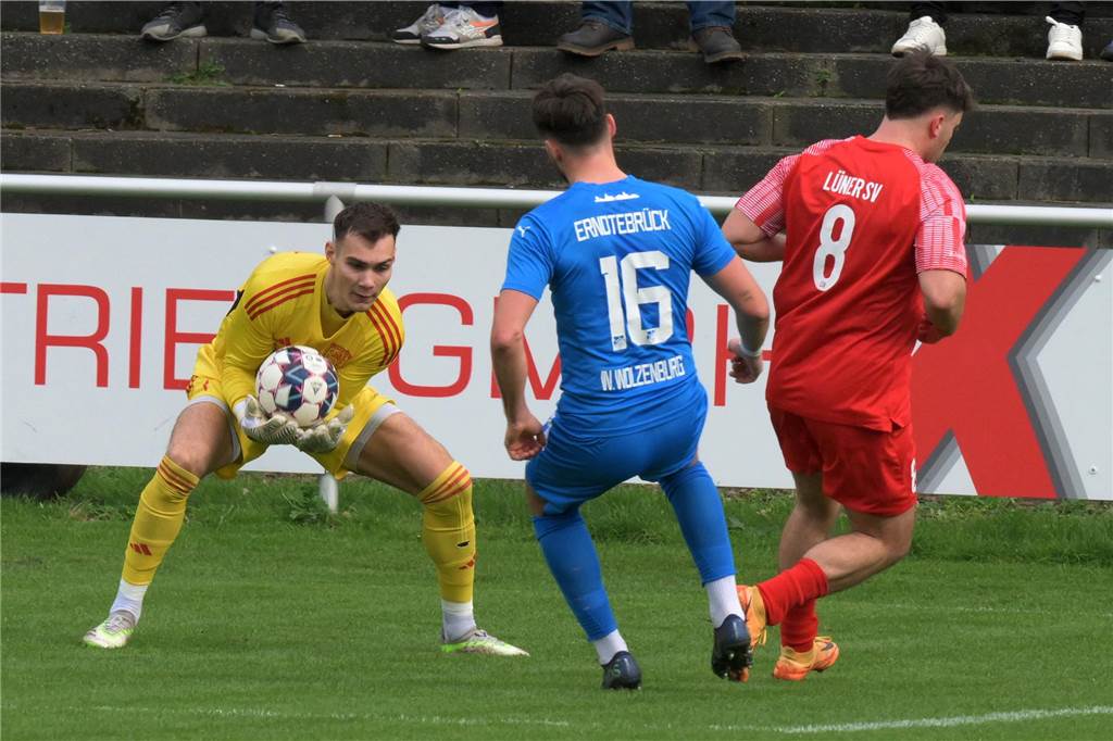 Heimsieg für den Lüner SV: Gegen den TuS Erndtebrück endete das Spiel 3:1.
