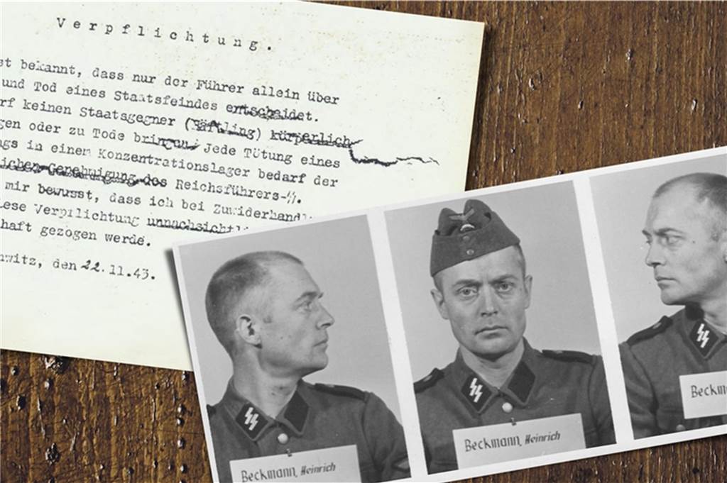 Die Namen der Täter: Das sind die Dortmunder SS-Aufseher im KZ Auschwitz Heinrich Beckmann bewachte Häftlinge sowohl im Stammlager Auschwitz I als auch in Auschwitz III Monowitz