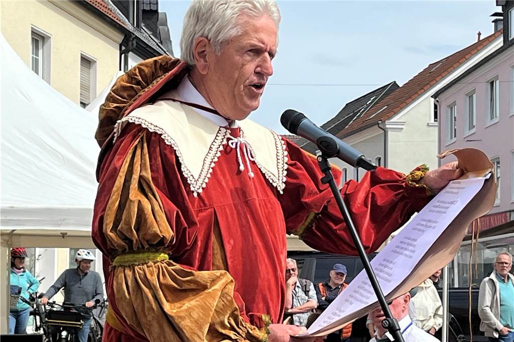 Ausrufer Heinz Sasse