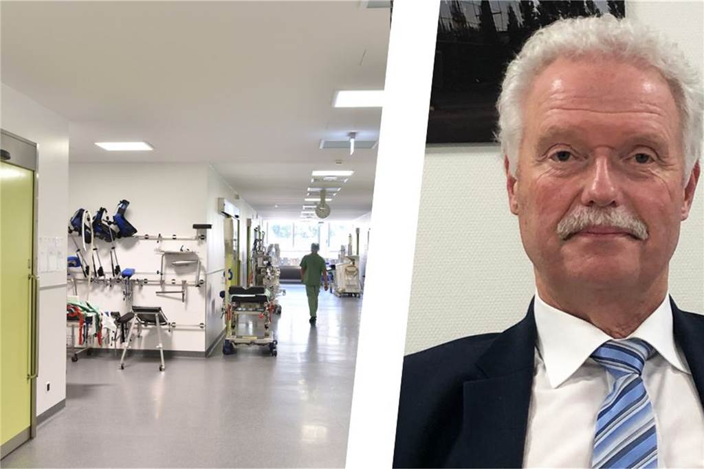 Herner Krankenhaus lehnt Kopftücher ab: Was machen EvK und Rochus? Geschäftsführer des EvK in Castrop-Rauxel, Heinz-Werner Bitter.