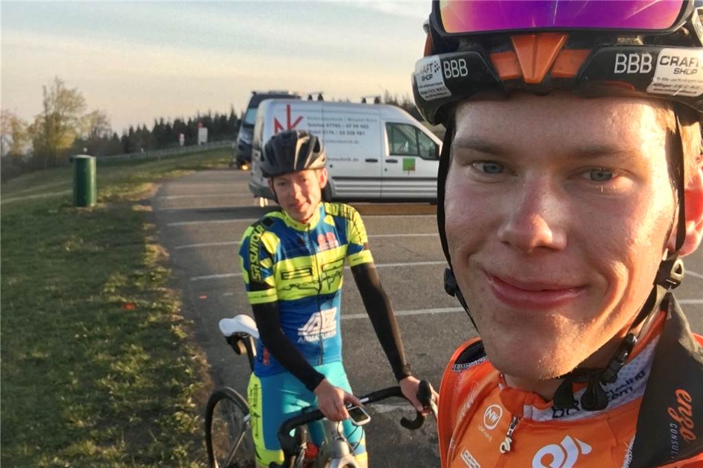 Wie man den Mount Everest im Schwarzwald bezwingt Hendrik Epping und Adrian Horchler, BQ-Cycling-Team