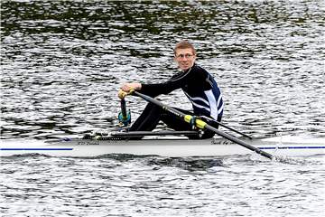 Hendrik Winkel vom RV Dorsten feiert in Rotterdam an diesem Wochenende seine Weltcup-Premiere.