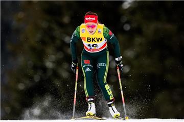 Hennig holt beim Langlauf-Weltcup in Seefeld mit dem 13. Platz ihr bestes Weltcup-Ergebnis. Foto: Jon Olav Nesvold