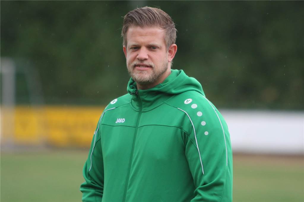 Dritter Trainer in einer Saison: Andreas Berger soll Eintracht Werne II retten Henrik Schmidt auf dem Platz.