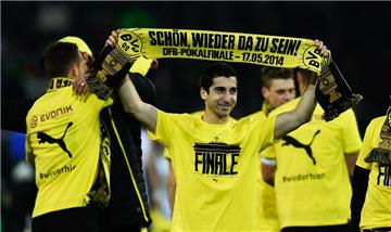 Henrikh Mkhitaryan steht mit dem BVB am 17. Mai in Berlin im Pokalfinale.