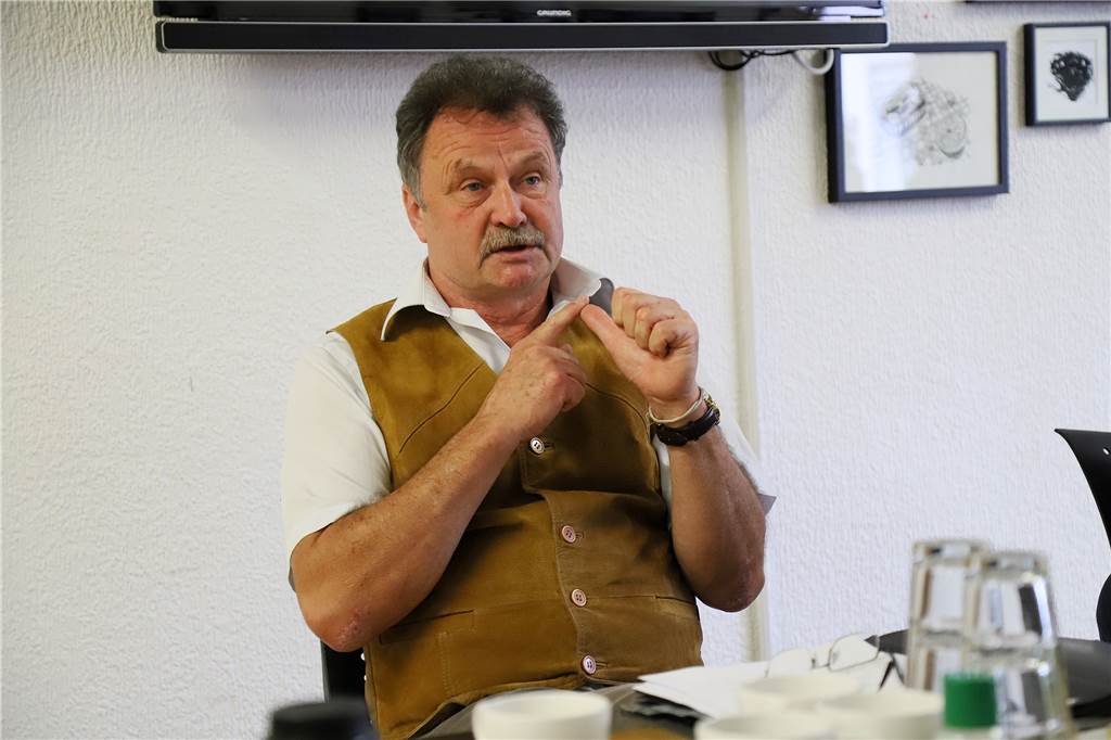 Landratskandidaten im Porträt: Vier Männer und eine Frau wollen das Kommando im Kreishaus Herbert Goldmann (Grüne)