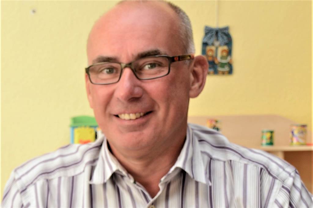 Dorstener Tafel bereitet sich auf neue Kunden aus der Ukraine vor Herbert Rentmeister ist Vorsitzender der Dorstener Tafel.