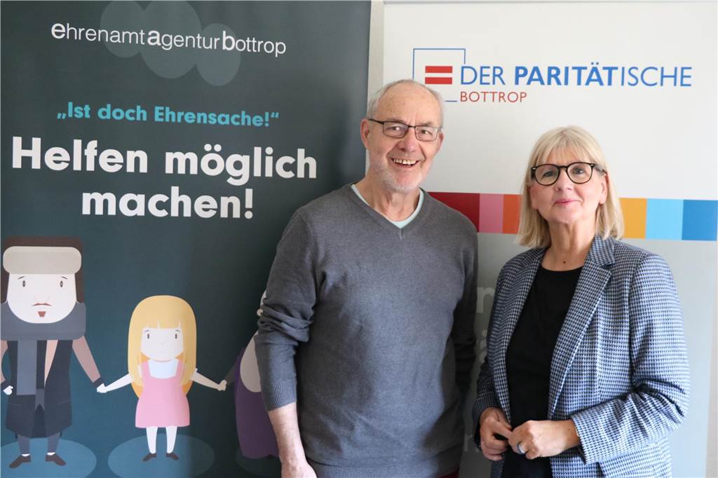Erster Netzwerkabend der Kirchhellener Ehrenamtler: Ideen und Austausch Herbert Schröer und Andrea Multmeier sind federführend für das Projekt zur Stärkung des Ehrenamts in Kirchhellen verantwortlich.