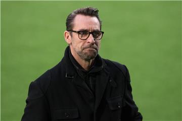 Herthas Manager Michael Preetz kritisiert eine Plakataktion von Fans als „ziemlich daneben“. Foto: Soeren Stache
