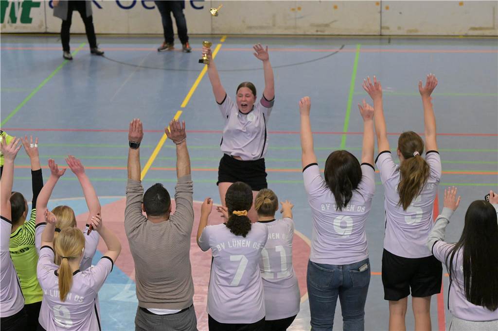 Hier gibt es die besten Bilder von der Finalrunde der Lüner Hallstadtmeisterschaft.