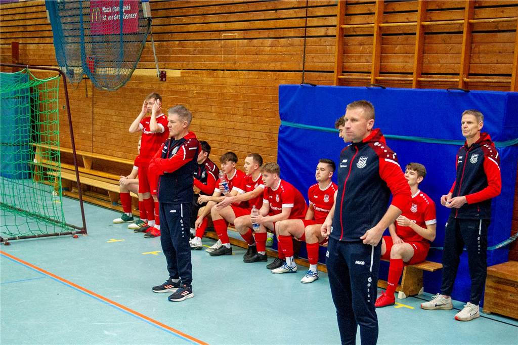 Hier gibt's die ersten Bilder von der Hallenfußball-Stadtmeisterschaft 2023 in Haltern.